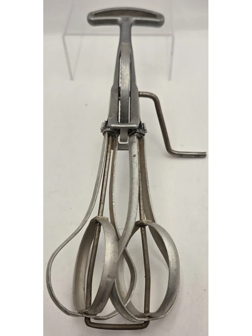 Antique Instant Whip Aluminum Egg Beater Hand Mixer 1920 Patent USA